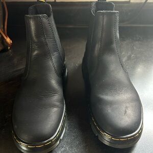 Dr. Martens Black Leather Boots